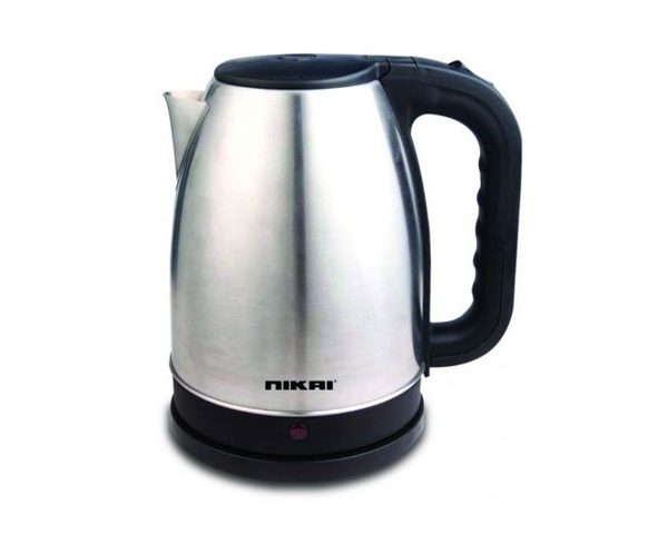 BOUILLOIRE ELECTRIQUE 1.8L NIKAI NK 420 A INOX NOIR