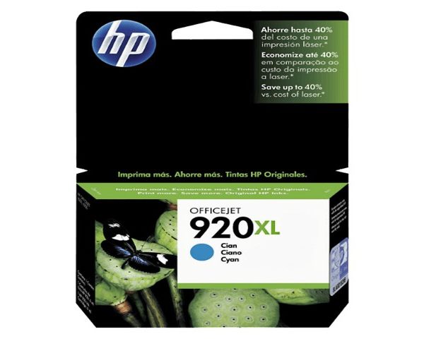 CARTOUCHE HP 920 XL CYAN CD972A