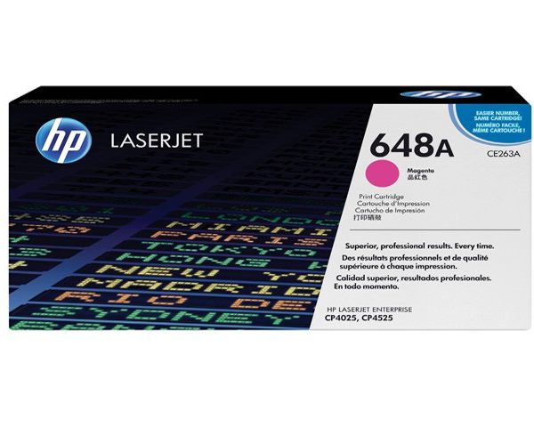 TONER HP CE 263 A MAGENTA POUR CP4025/CP4525