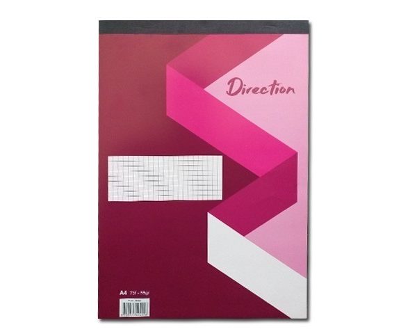 BLOC NOTE 150P A5 PM 5X5 14.8*21 DIRECTION/ OFFICE