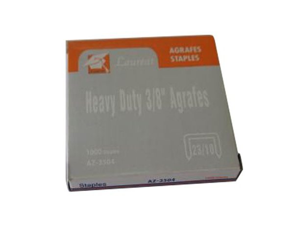 AGRAFES 10 MM 23/10 BTE/1000 ASS REF 3504