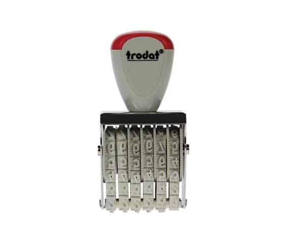 NUMEROTEUR 6 BANDES 3MM COX CA 9852