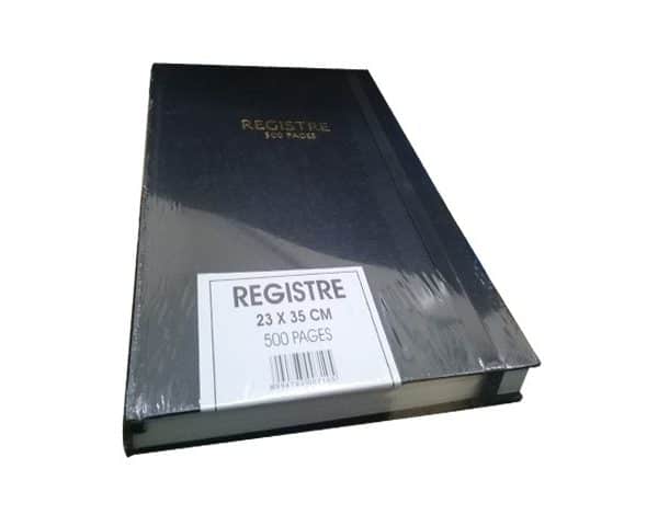 REGISTRE 500P POLY 23 X35
