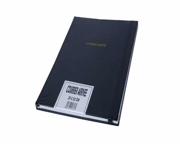 REGISTRE COURRIER ARRIVEE 144 P 25X33 316200