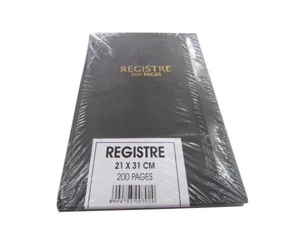 REGISTRE 200P POLY 20 X31