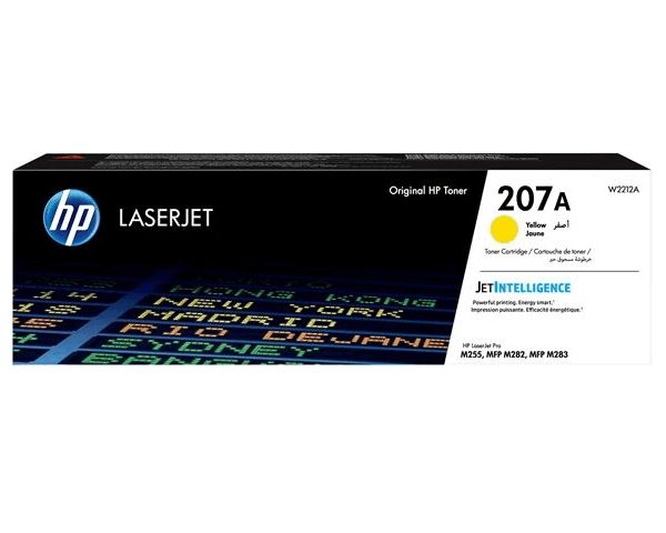 TONER HP LASERJET 207 A YELLOW POUR IMP M255 MFP M282 MFP M283