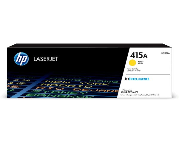 TONER HP LASERJET 415A YELLOW POUR MFP M479 FDW