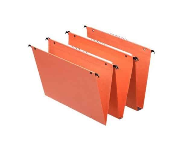 DOSSIER SUSPENDU TIROIR FOND V 10202 24X31 ORANGE