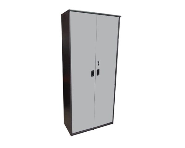 MEUBLE DE RGMT HAUT 2P BOIS BD 747 800*410*1980 GRIS TF-004/BLACK