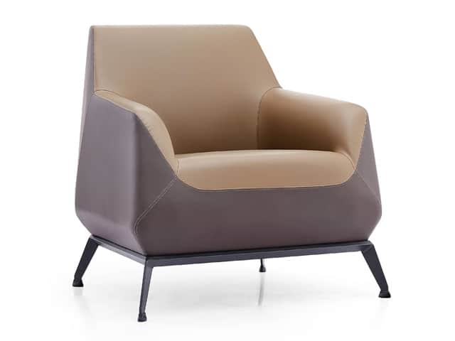SALON DE BUREAU 5 PLACES SF-186 MARRON 194*79*80