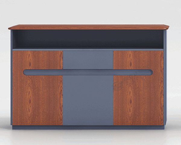 MEUBLE DE RGMT BAS 3P BOIS C1869-1200 1200x400x860 WALNUT SS BUR