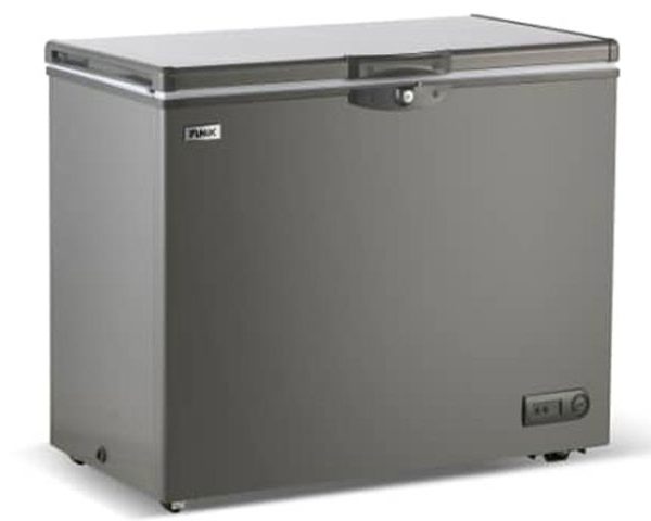 CONGELATEUR HORIZONTAL COFFRE 400L FINIX BD(W)-377 GRIS110X67X83