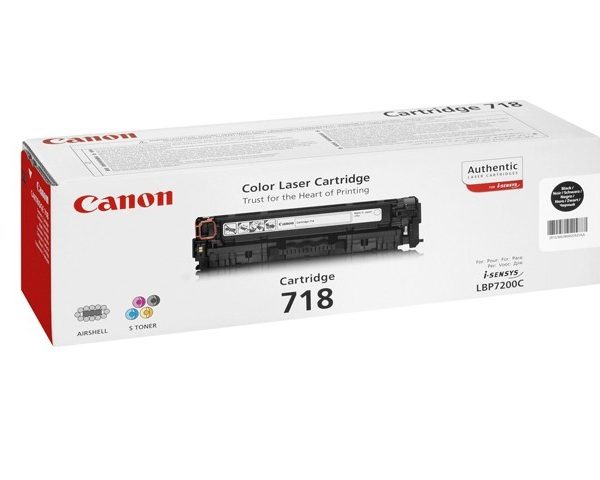 TONER CANON 718 NOIR COPIEUR MF8340/8540