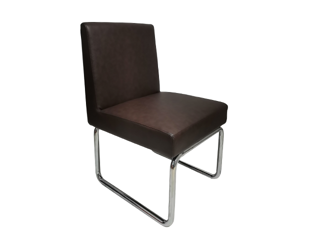 CHAUFFEUSE DE BUREAU ST003 (3220) PU MARRON FONCE 631389