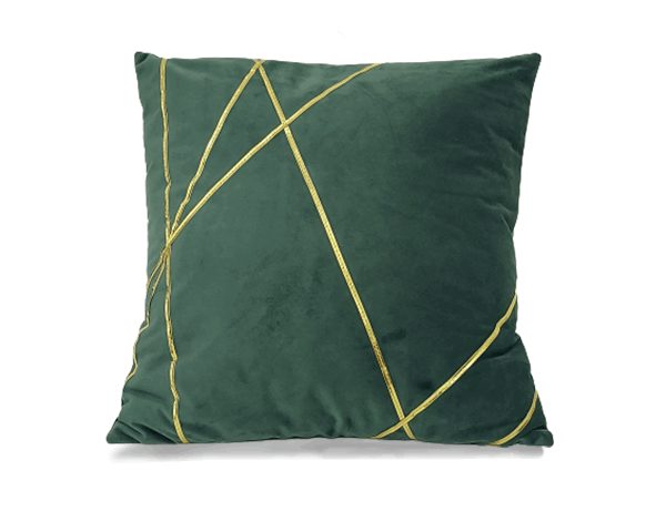 COUSSIN 46X46 VERT DOREE