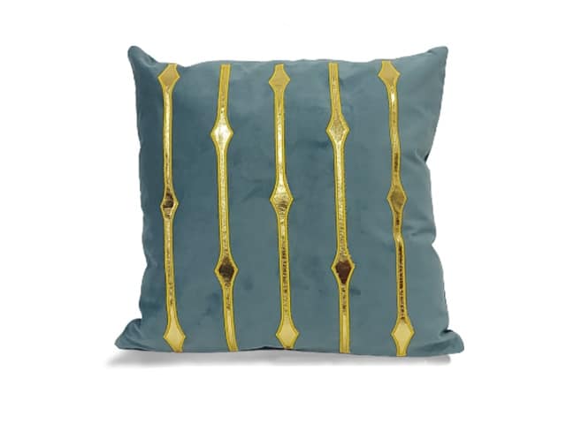 COUSSIN 46X46 VERT CLAIRE DOREE