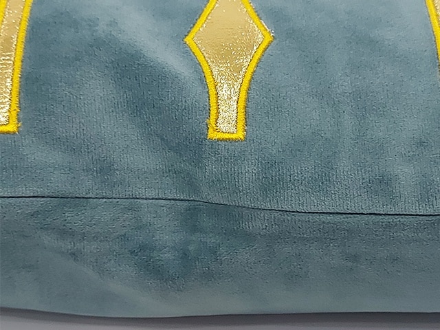 COUSSIN 46X46 VERT CLAIRE DOREE