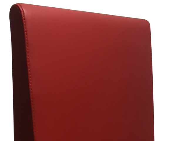 CHAUFFEUSE DE BUREAU ST003 (3220) PU ROUGE FONCE 117009