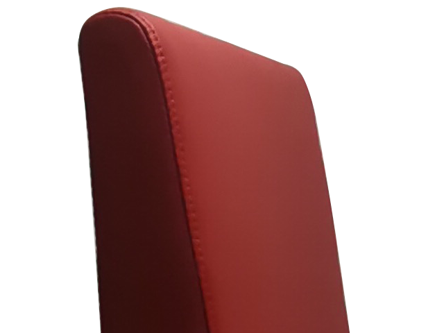 CHAUFFEUSE DE BUREAU ST003 (3220) PU ROUGE FONCE 117009