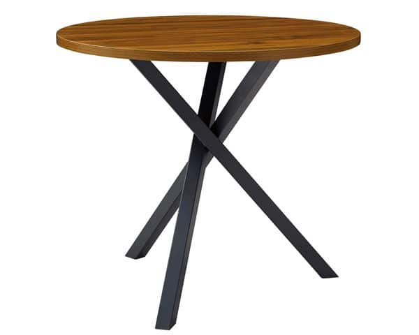 TABLE DE REUNION RONDE AC04-900 900*750 BROWN 17+GREY 2PLACES