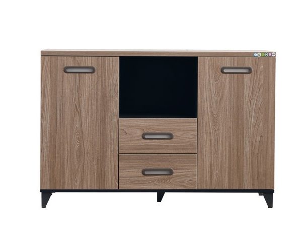 MEUBLE DE RGMT MOYEN MAB07-1208 1200*400*800 MJ ELM+GREY