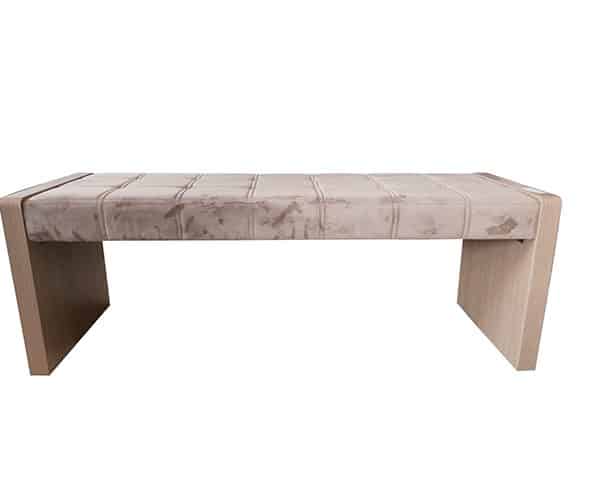 BANQUETTE POUR CHAMBRE A COUCHER 1096 COULEUR RED OAK 1450*480*510