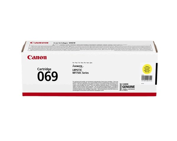 TONER CANON 069 YELLOW MF 754