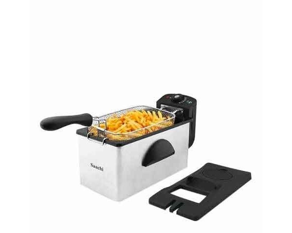 FRITEUSE SAACHI INOX NOIR/BLANC 3 LITRES NLDF 4751