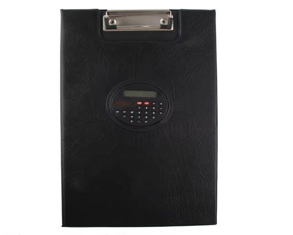 PORTE BLOC FOLDER AVEC CALCULATRICE