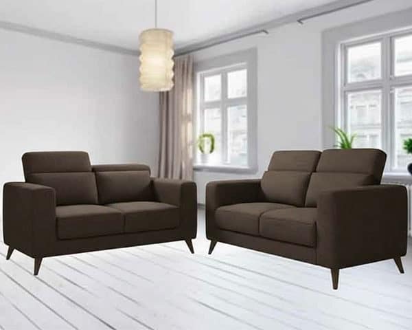 SALON TISSU 6 PLACES CANDY COULEUR MONIQUE 10 DARK CHOCOLATE