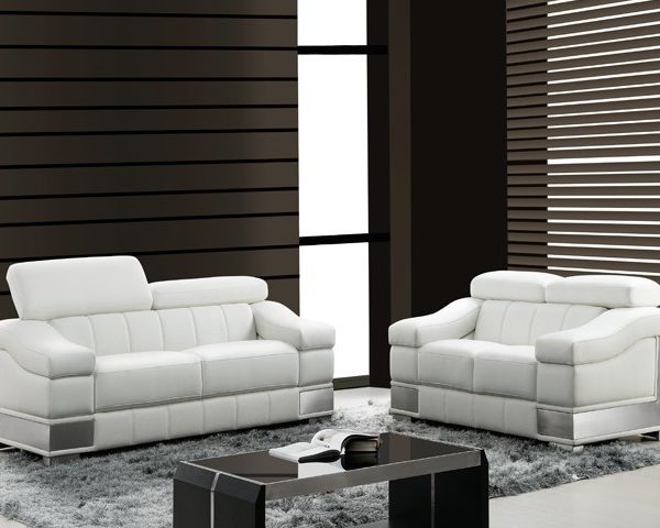 SALON CUIR 6 PLACES S-415 COULEUR A6237 JAUNE