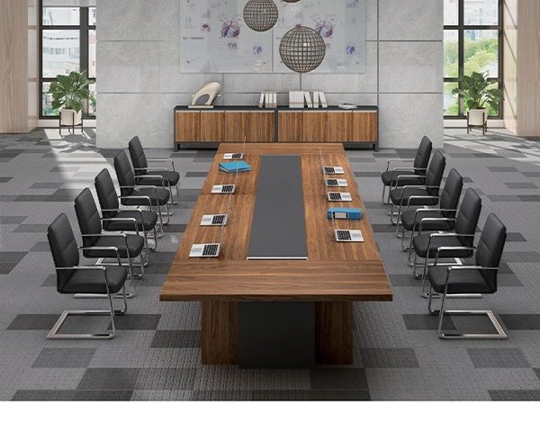 TABLE DE REUNION KE-400 4800*1500*760 MELAMIN TP-904 MAR+GREY 25-28PL