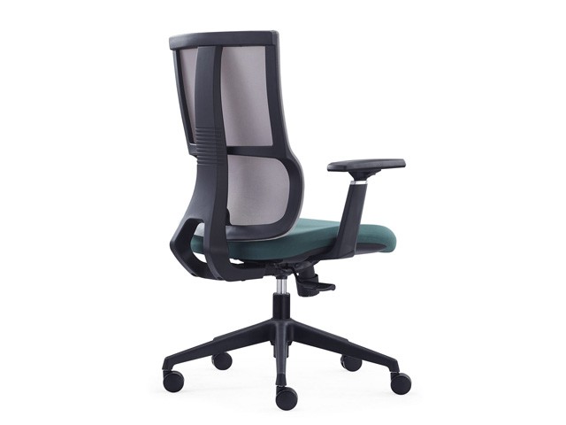 FAUTEUIL SECRETAIRE EN MAILLE 642BB NOIR