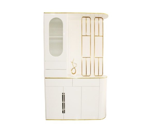 VAISSELIER EN MARBRE REF 325 COULEUR BLANC 123X43X83