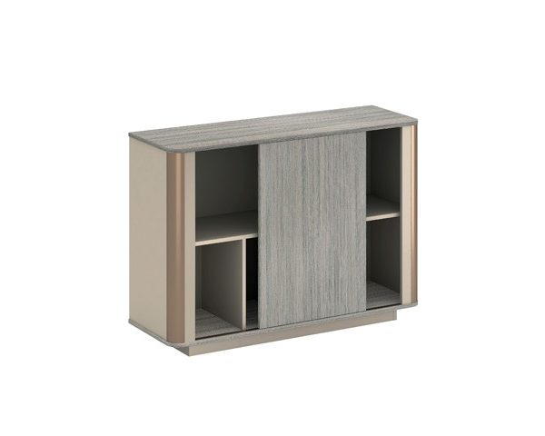 MEUBLE DE RGMT BAS 1P BOIS MCB05-1208 1200*400*850 Scandal w+Beig gre