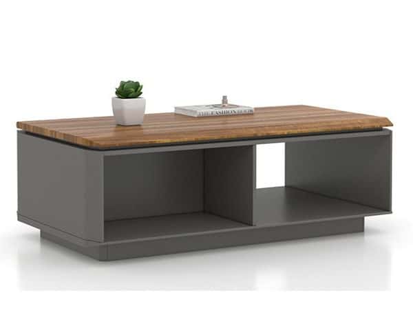 TABLE BASSE DE BUREAU ERC-01F12-1 CLR DC04 GOLDEN WALNUT 1200*600*500