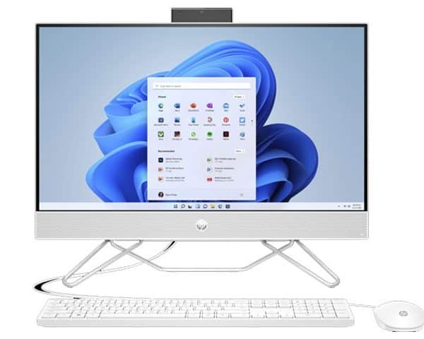 ORDINATEUR AIO HP 24'' CB1023NH core i5 16GB-512 SSD W11 pro