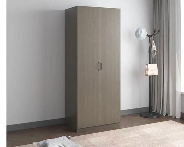 ARMOIRE 2 PORTES BATTANTES 811-2 203*52,5*10 COULEUR 06 MARRON