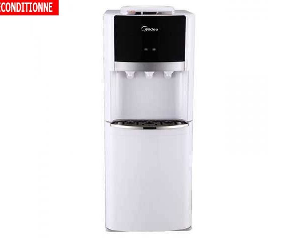 FONTAINE A EAU MIDEA AVEC FRIGO YL1337S-B BLANC 258*386*1050 RECONDIT