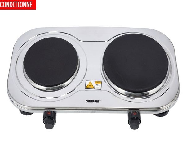 PLAQUE CHAUFFANTE 2 FEUX