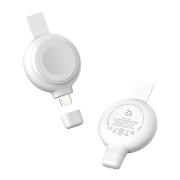 CHARGEUR SANS FIL OMNIA A1 RAPIDE pour Apple Watch APAADA1PWH BLANC