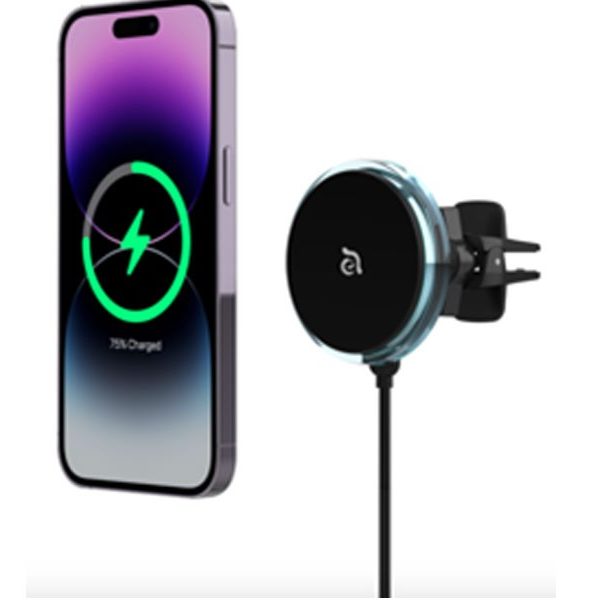 CHARGEUR VOITURE OMNIA CX1 MAGNETIQUE APAADCX1BK NOIR