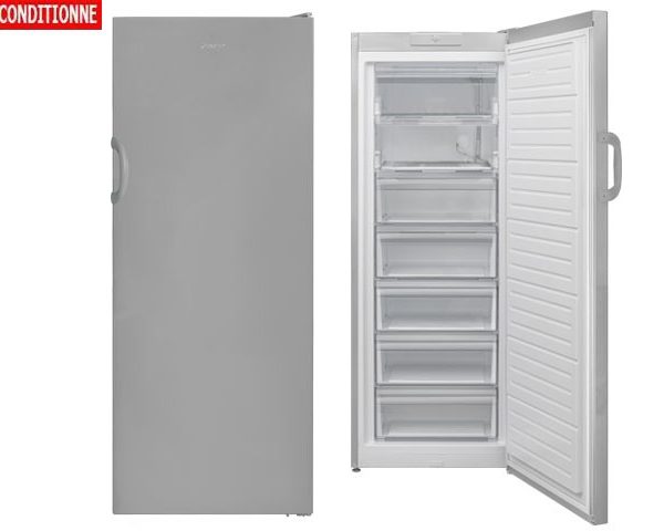 CONGELATEUR VERTICAL 332L FINIX GT/N332 7 TIRR GRIS 595X600X1750 RECO