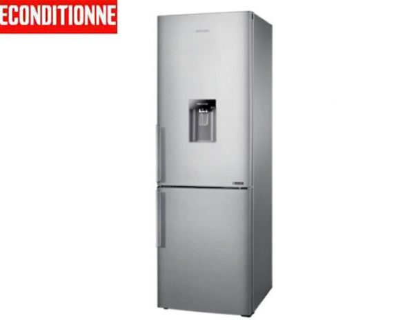 REFRIGERATEUR COMBINE 321L SAMSUNG RB33 J3700SA DIS D'EAU 186X64 RECO