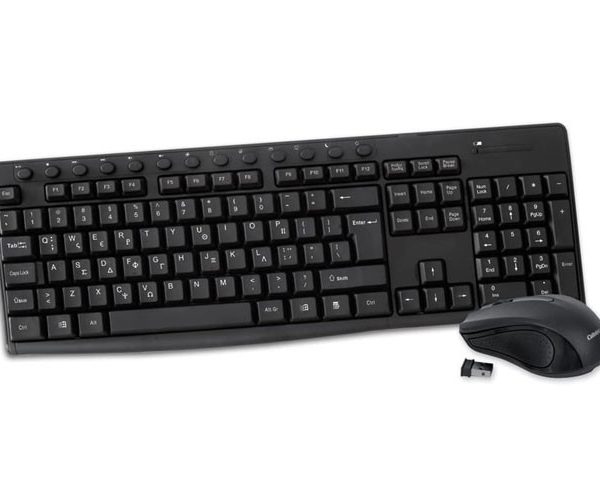 CLAVIER AZERTY + SOURIS SANS FIL OMEGA OKM071FR
