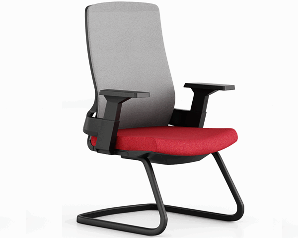 FAUTEUIL VISITEUR D1-399CB NOIRE