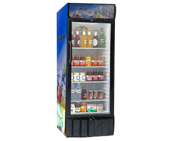 REFRIGERATEUR VITRINE 370L FINIX 1 PORTE SC-370 595x615x1995