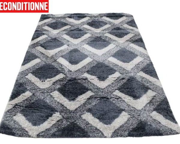 MOQUETTE MM DE LUXE 160X230 P364D GRIS DARK PARLEMENT RECOND