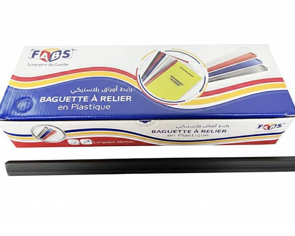 BAGUETTE A RELIURE 16MM BOITE DE 25 55116