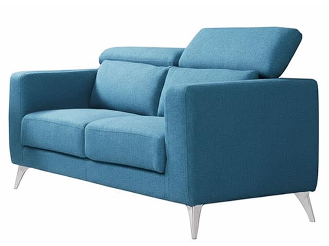 SALON TISSU 6 PLACES CANDY COULEUR MONIQUE 13 BLEUE AZURE